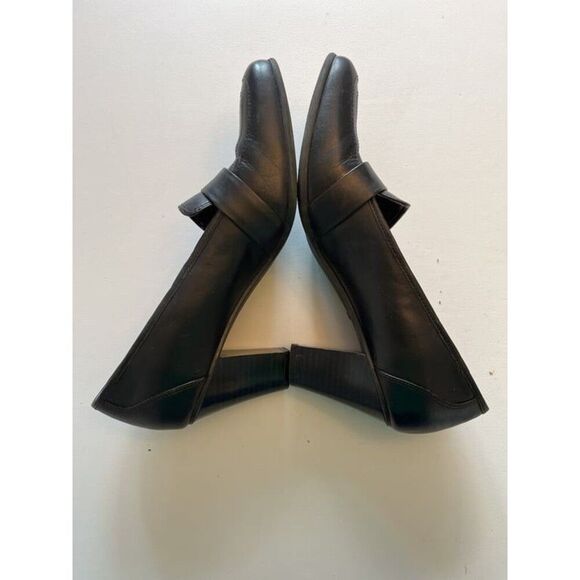 Naturalizer Women’s Leather High Heeled Slip On Loafers Size 7.5 - Picture 4 of 7